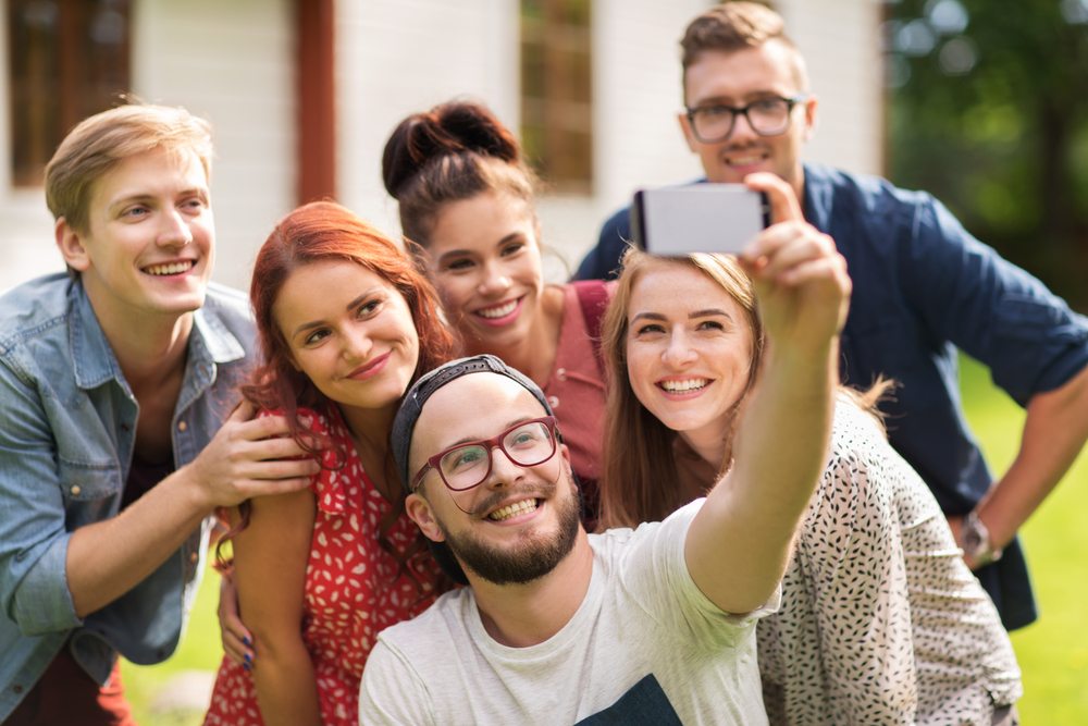 Group selfie.