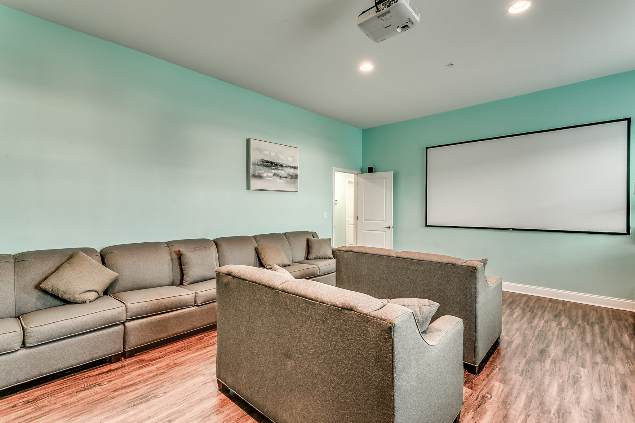 2201 Spring Street home theater
