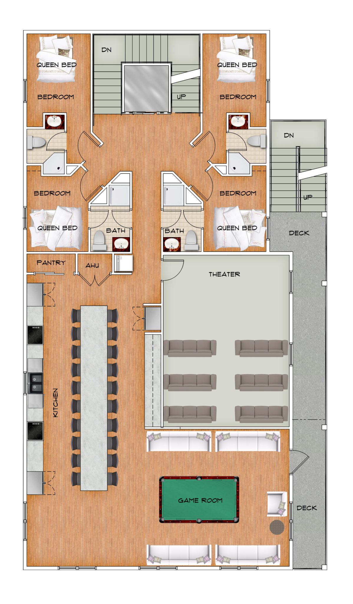 2203 Spring St Floor plan.