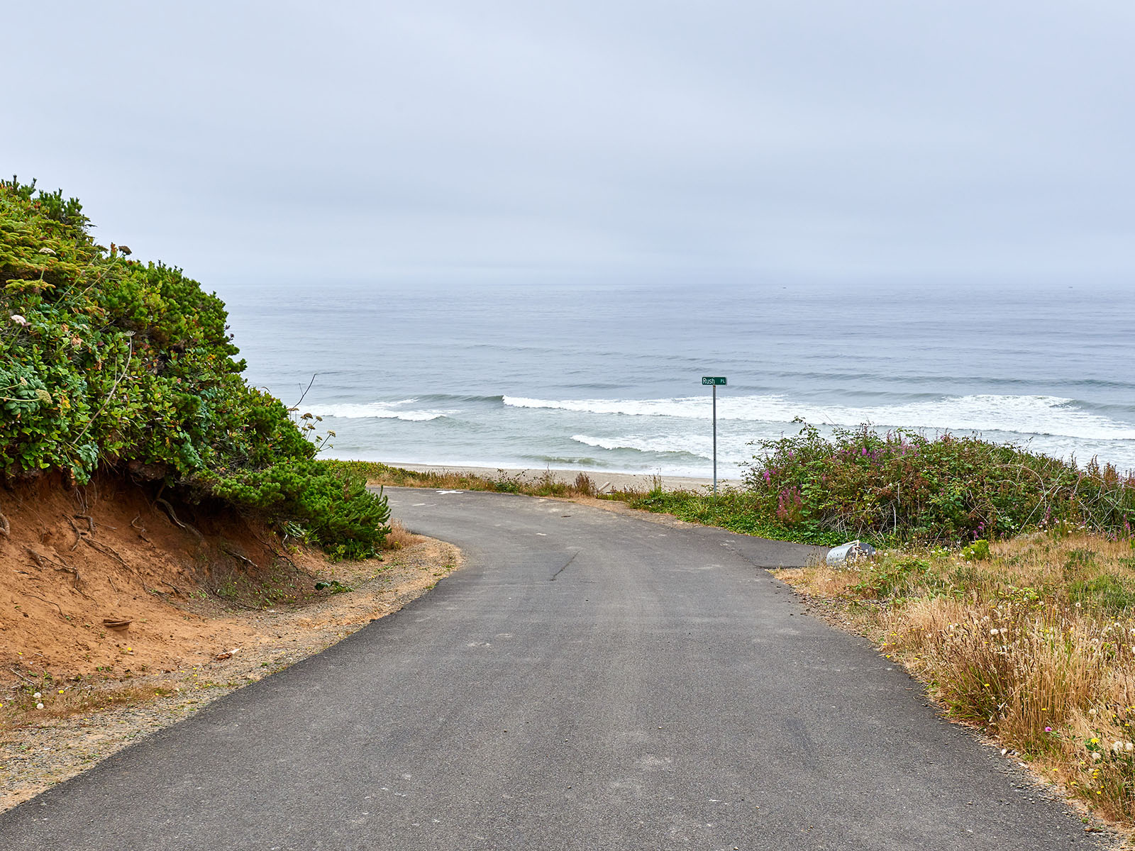 Road with Ocean View
