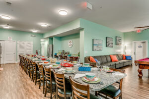 Together Resorts dining space for corporate retreats