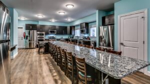 Photo of a Lavish Kitchen in a Myrtle Beach Condo. Click Here for a Myrtle Beach Vacation Packing List.